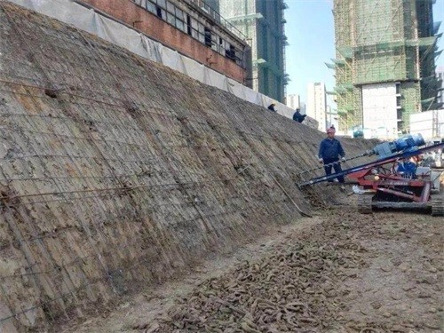 召陵建筑边坡支护